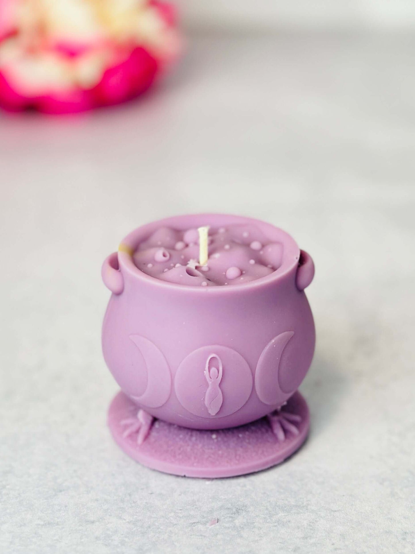 Unique Witchcraft Cauldron Silicone Mold | CurlyCandle