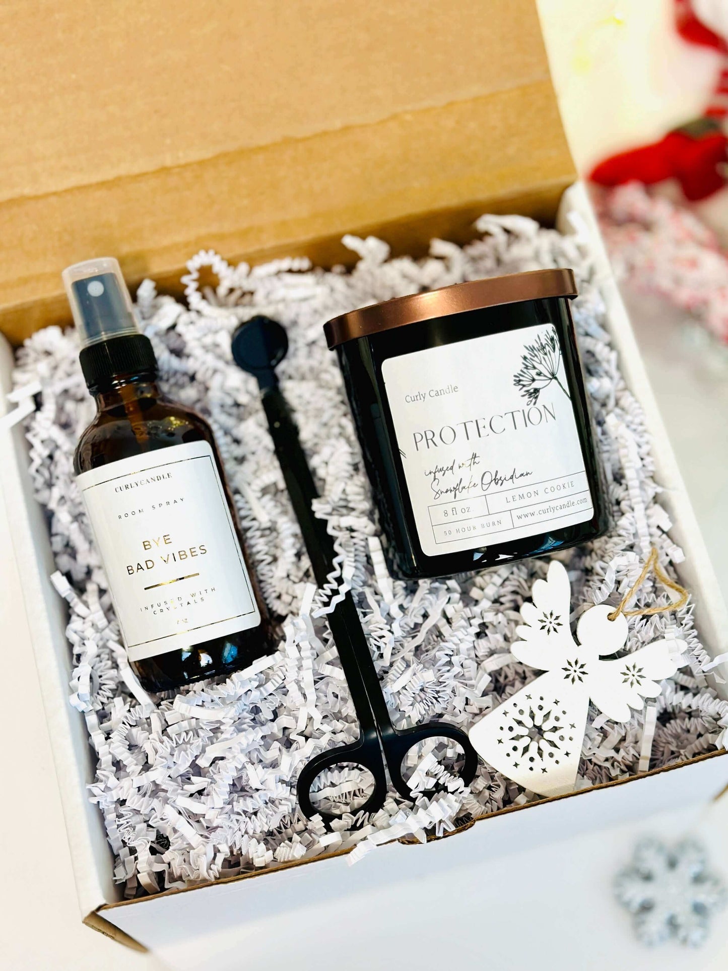 Personalized Self Care Gift Set with candle for Spa-Lover