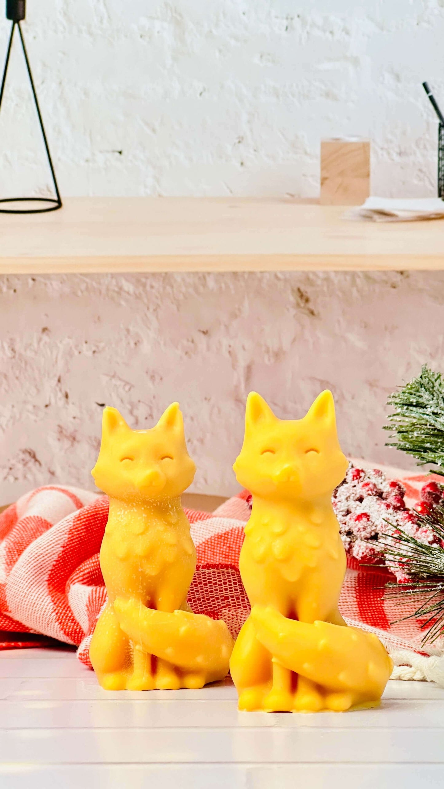 Fox Silicone Mold - Create Stunning Fox-Shaped Candles