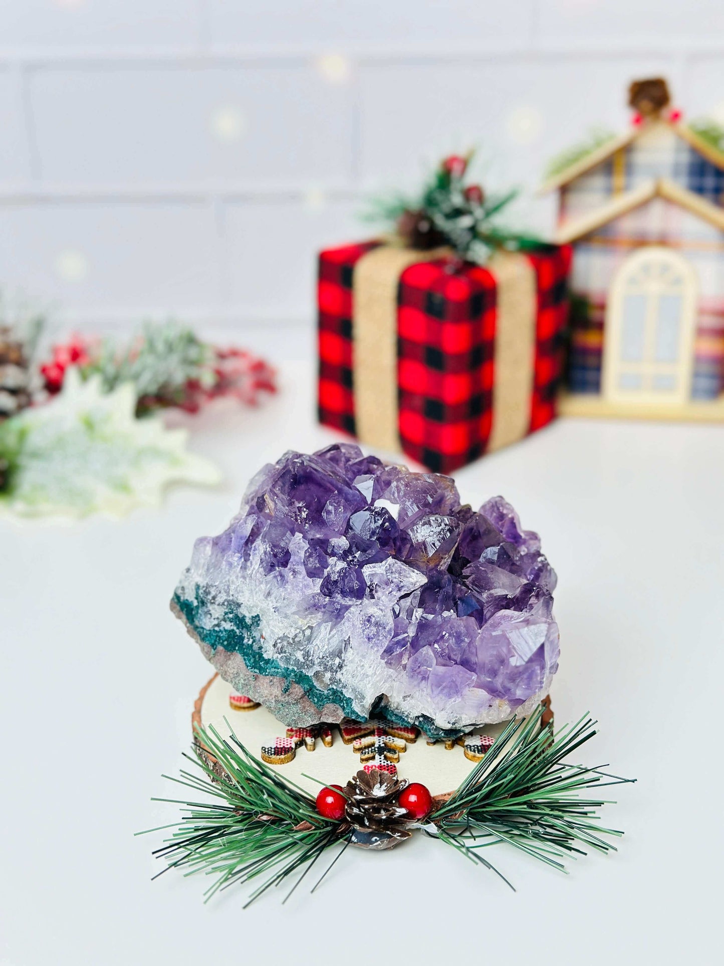 Raw Amethyst cluster , Amethyst geode