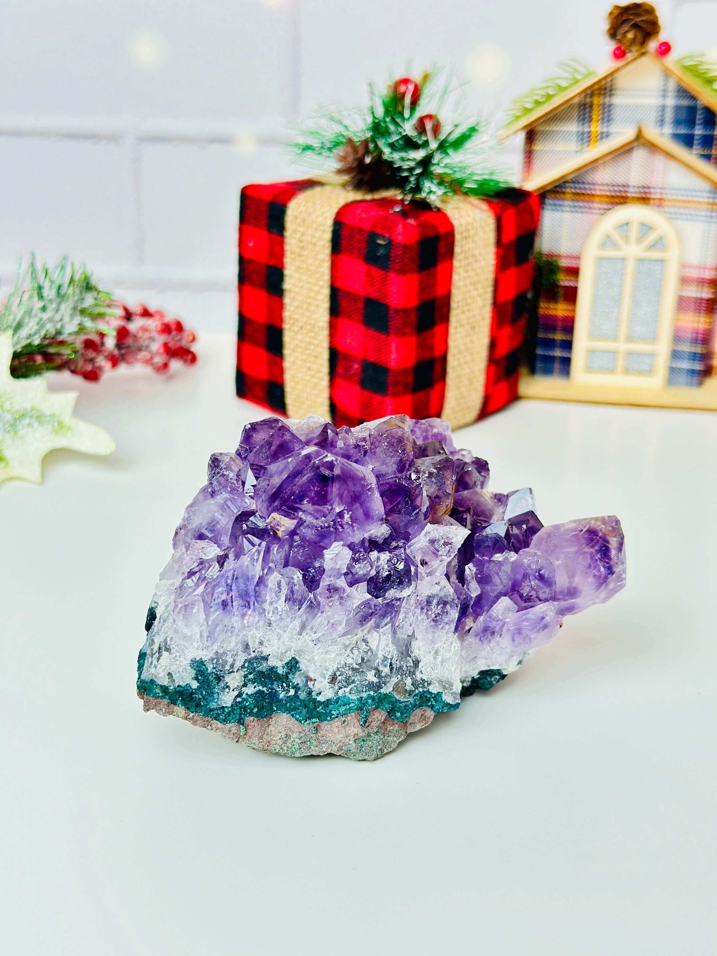 Raw Amethyst cluster , Amethyst geode