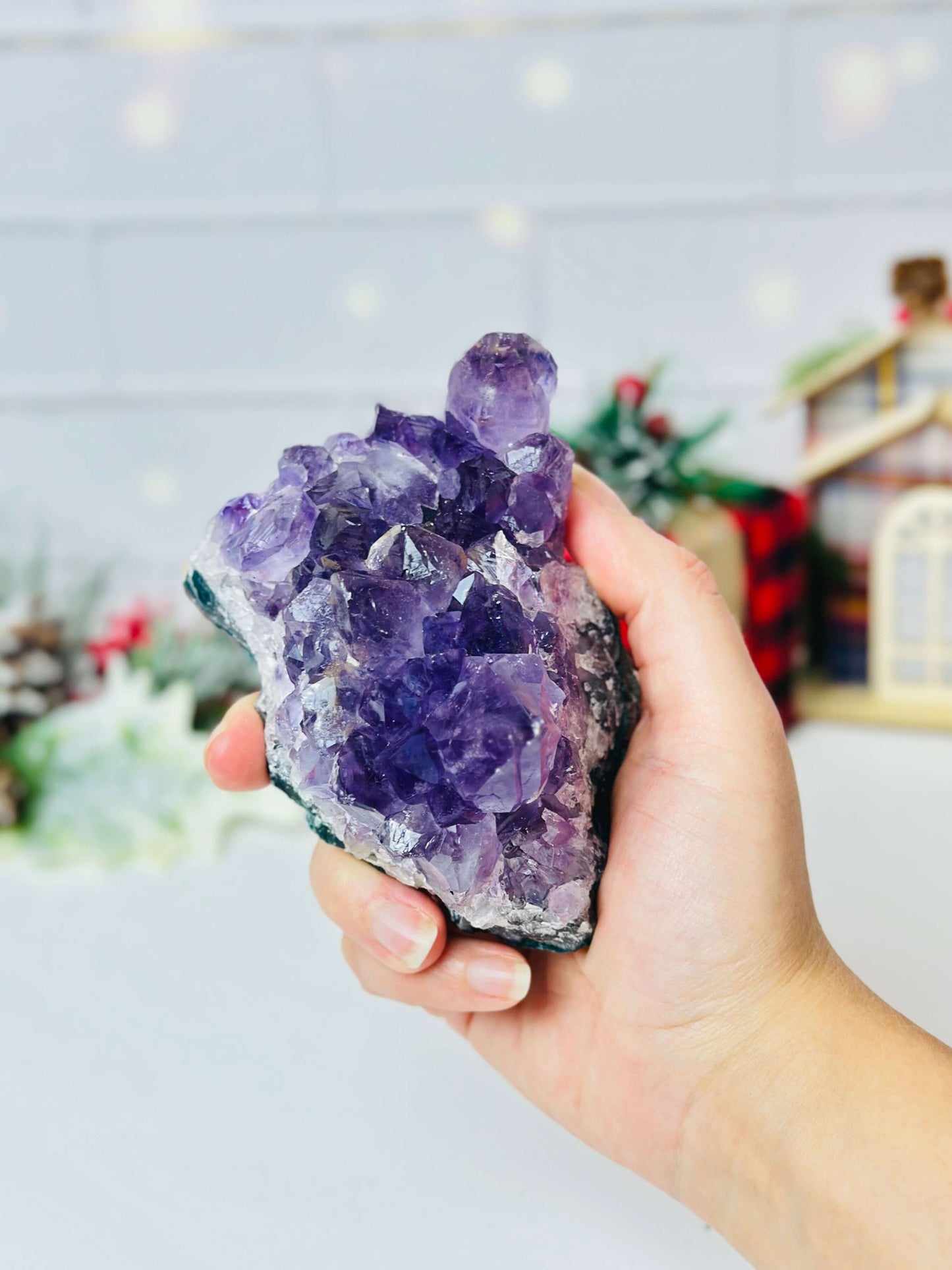 Raw Amethyst cluster , Amethyst geode