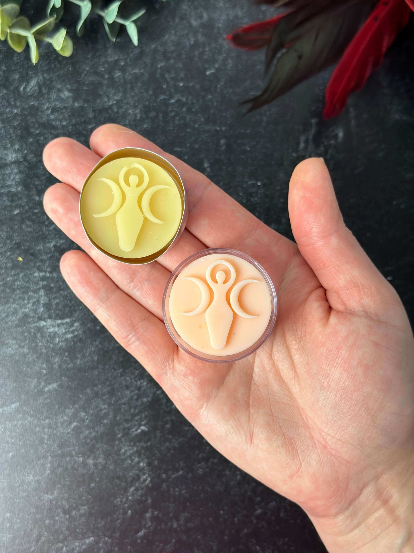 Wiccan Goddess silicone mold / Tealight candle mould