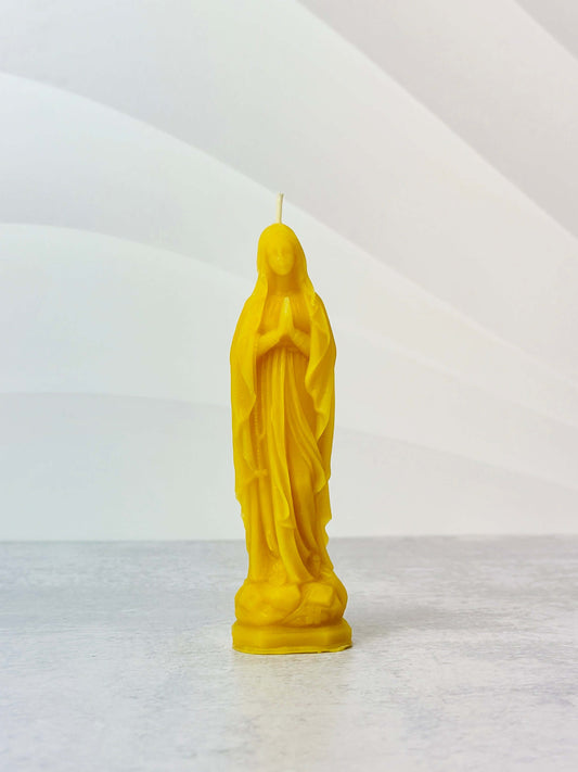 Virgin Mary Pillar candle mold silicone