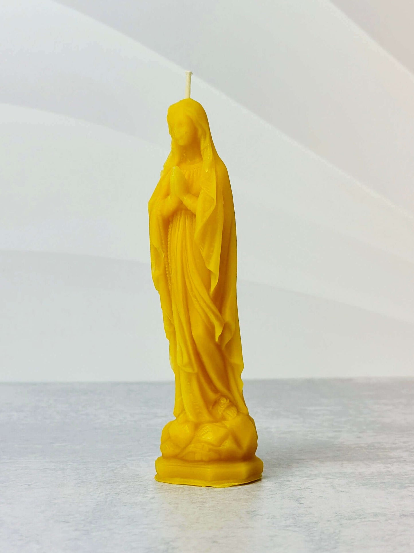Virgin Mary Pillar candle mold silicone