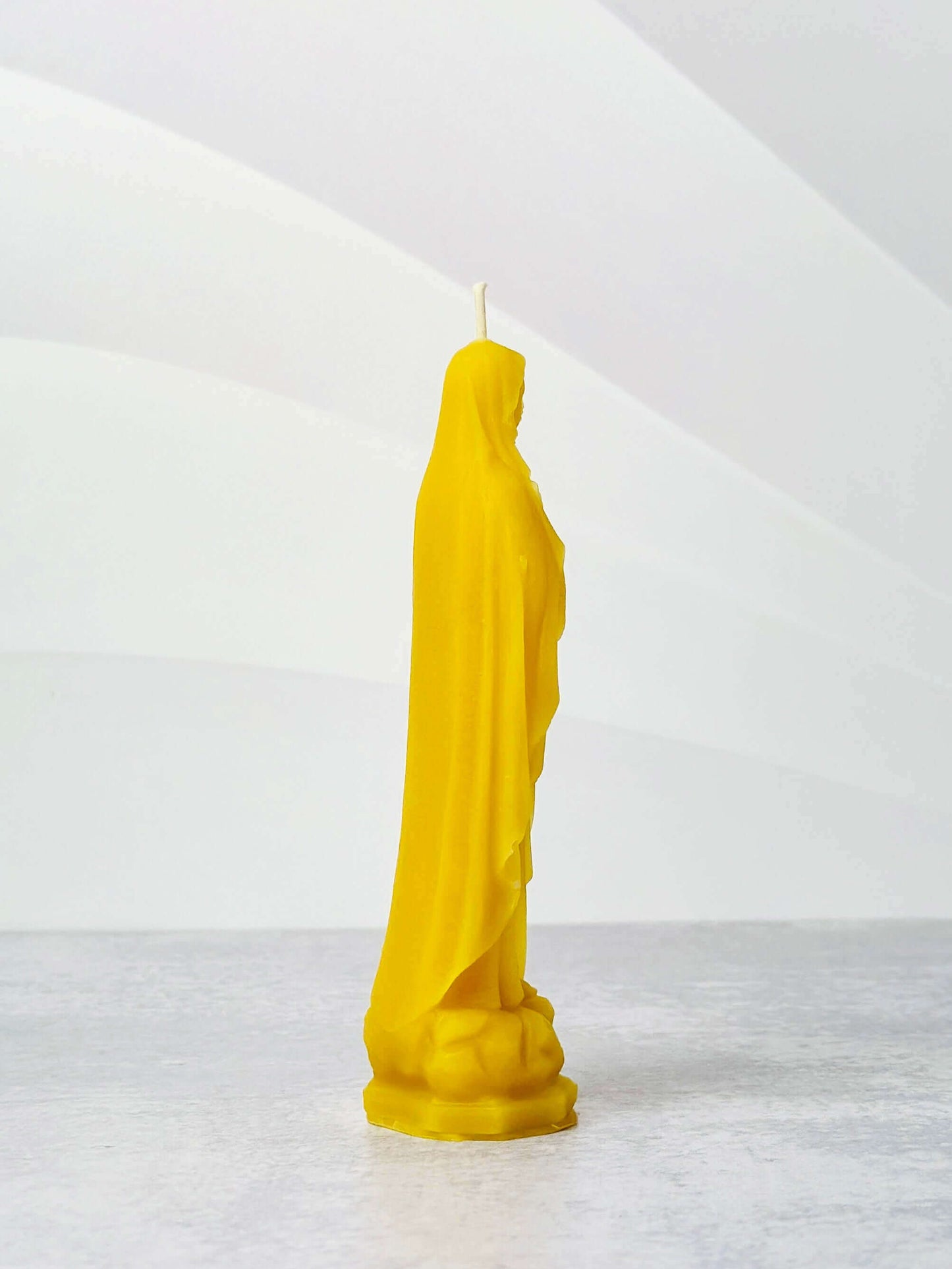 Virgin Mary Pillar candle mold silicone