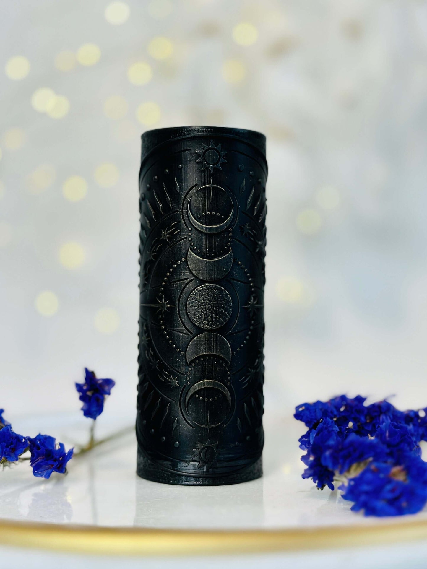 The Moon phases silicone candle mold