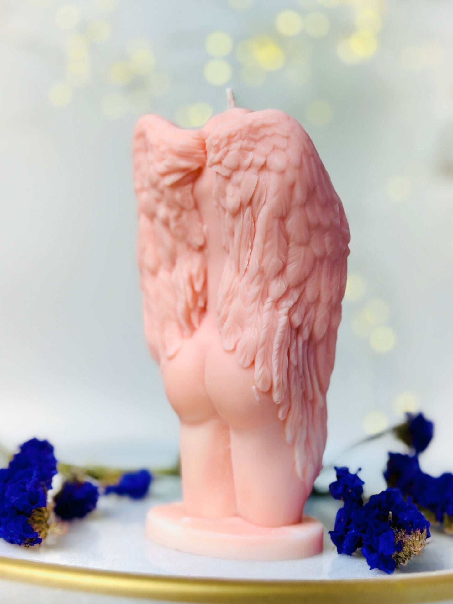 Women figure with wings 3D silicone mold, candle mold