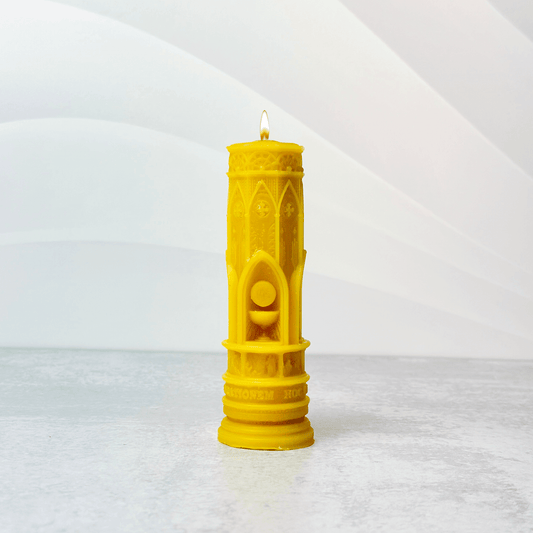 First Communion Pillar candle mold silicone