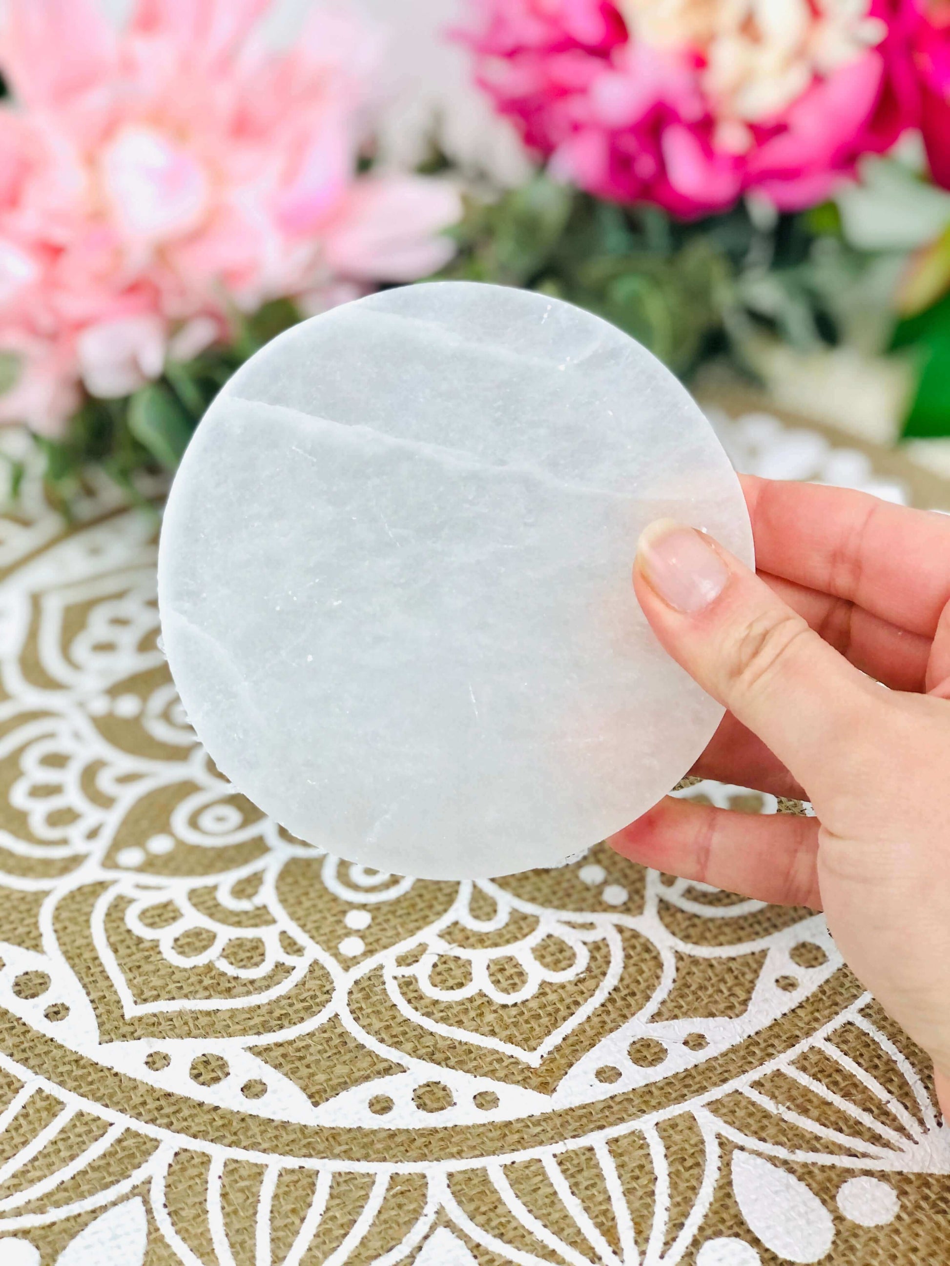 Selenite Charging Plate