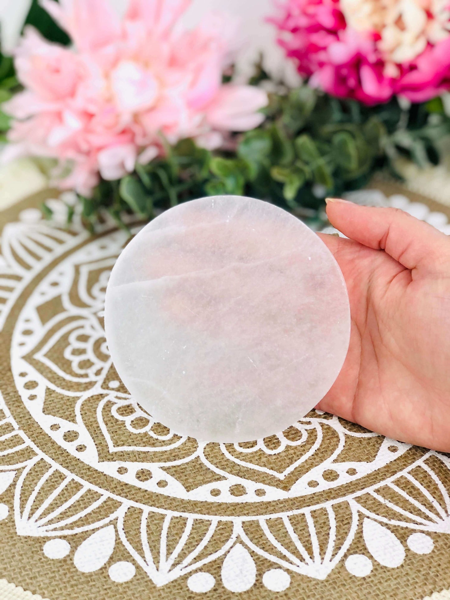 Selenite Charging Plate