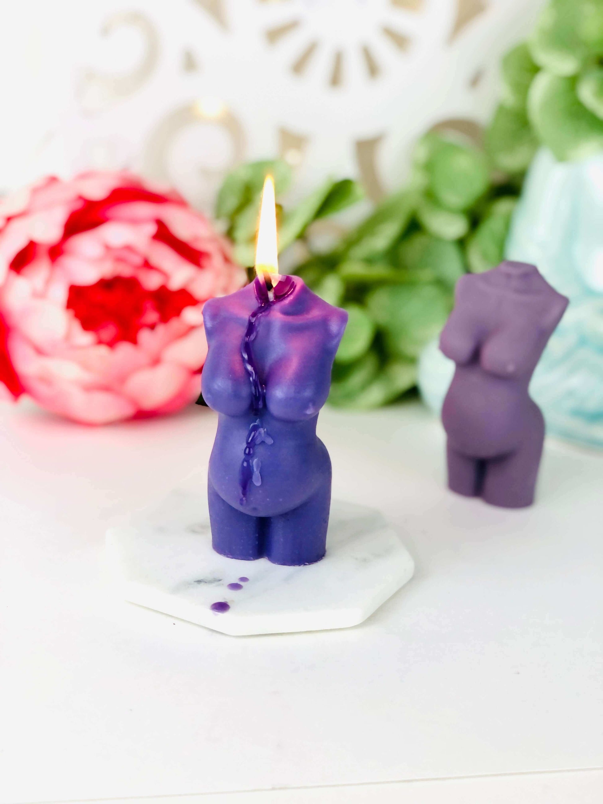 Pregnant Woman Body Silicone Candle Mold