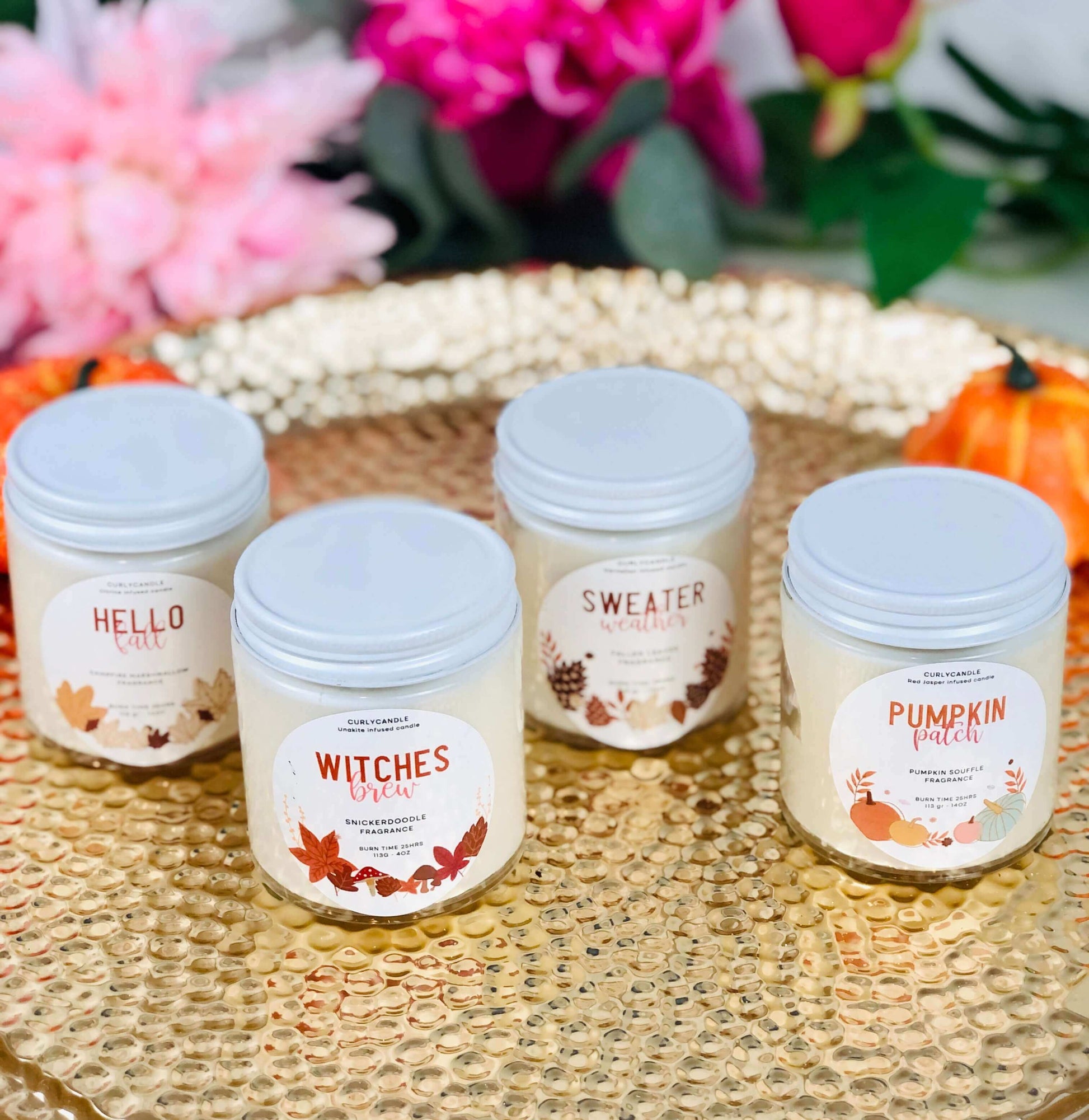NEW - Autumn candle gift box
