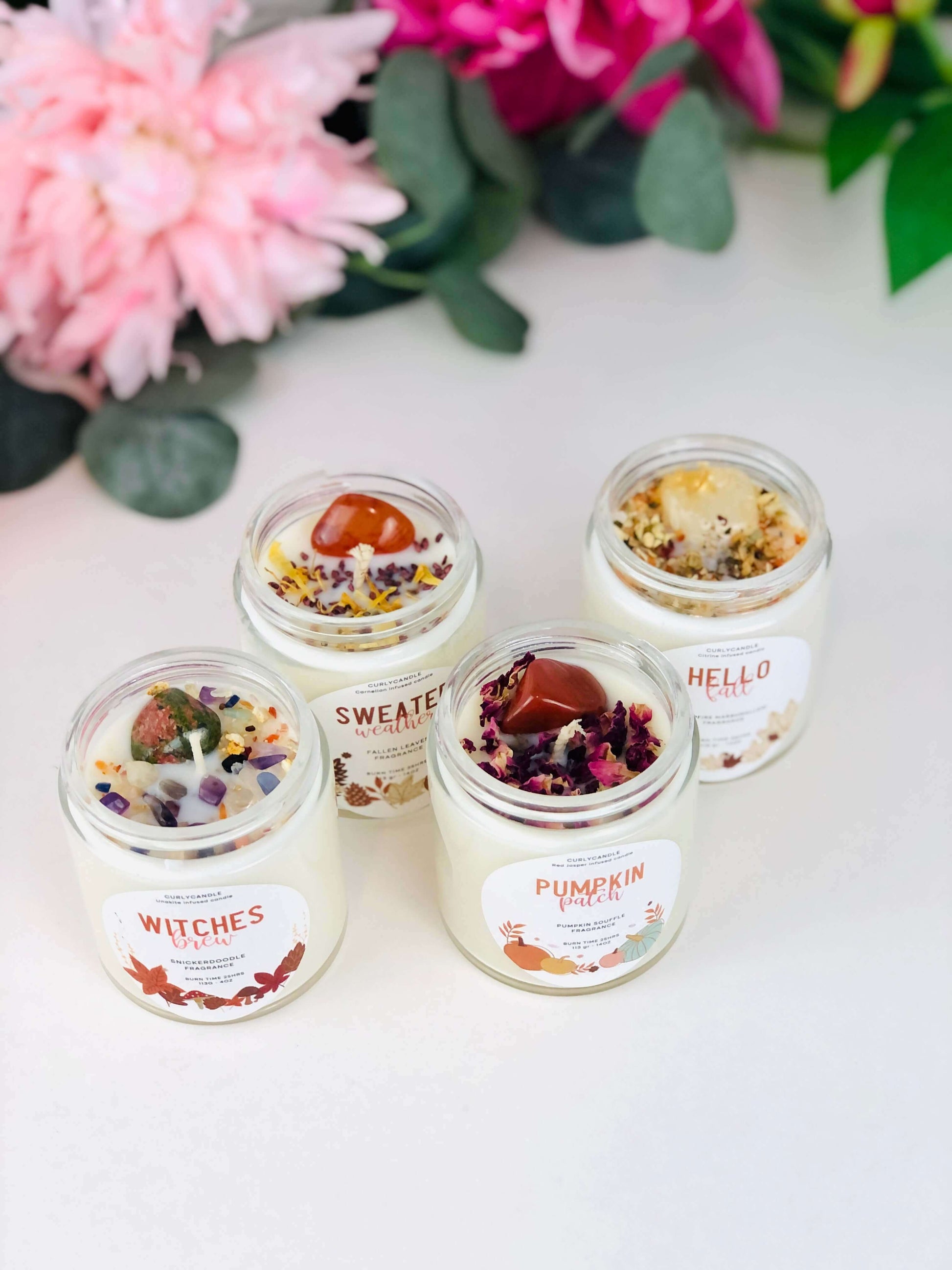NEW - Autumn candle gift box