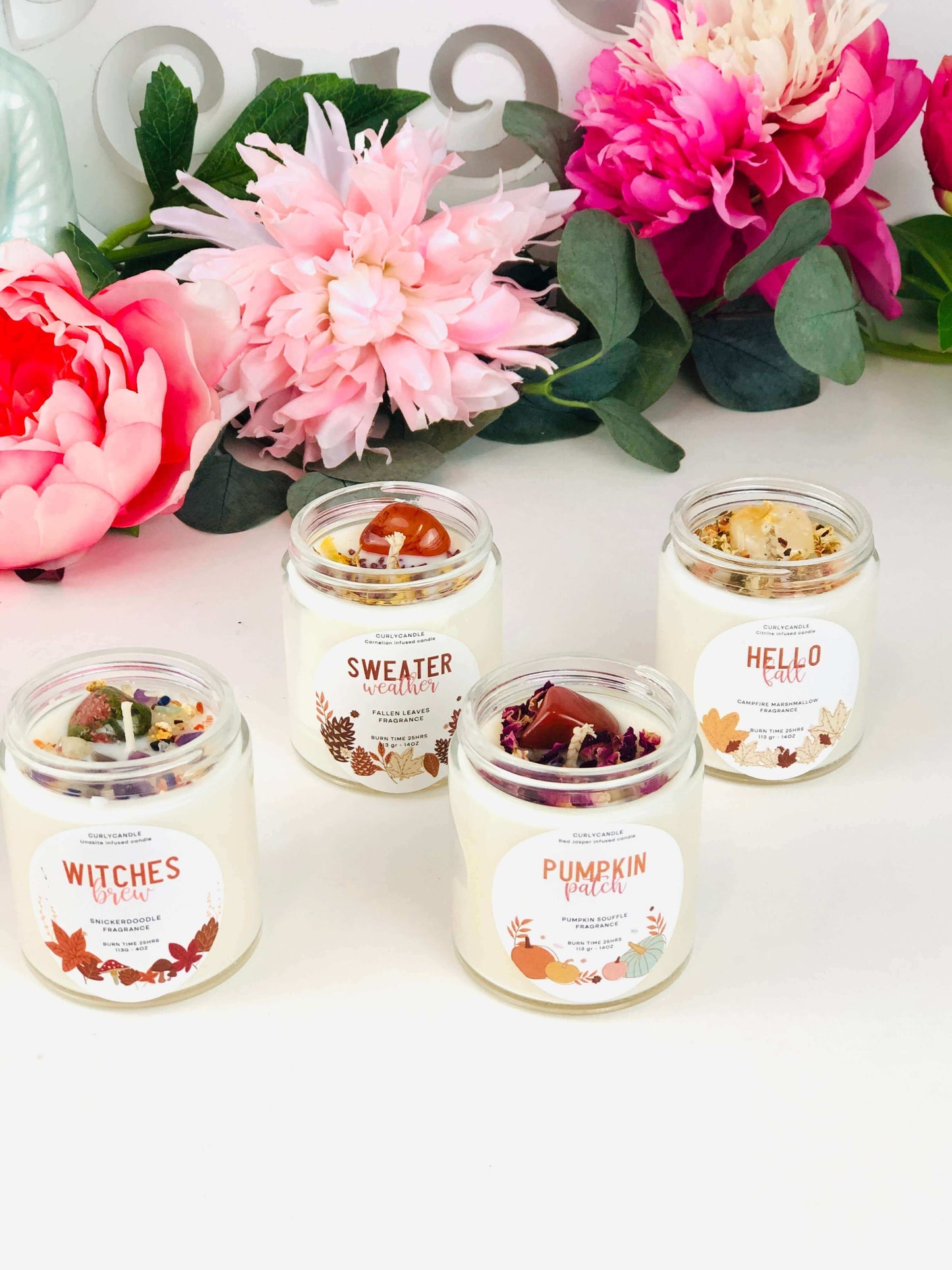NEW - Autumn candle gift box