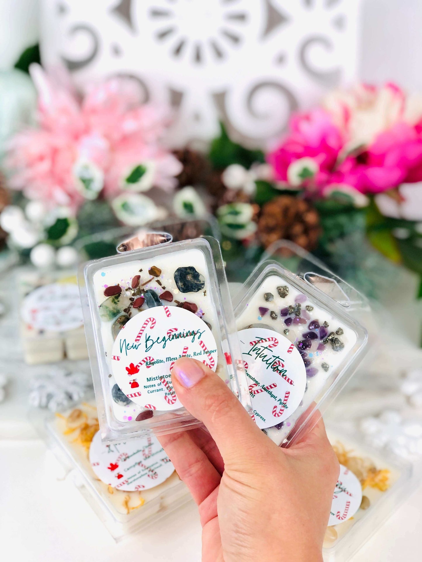 Christmas Crystal infused wax melts
