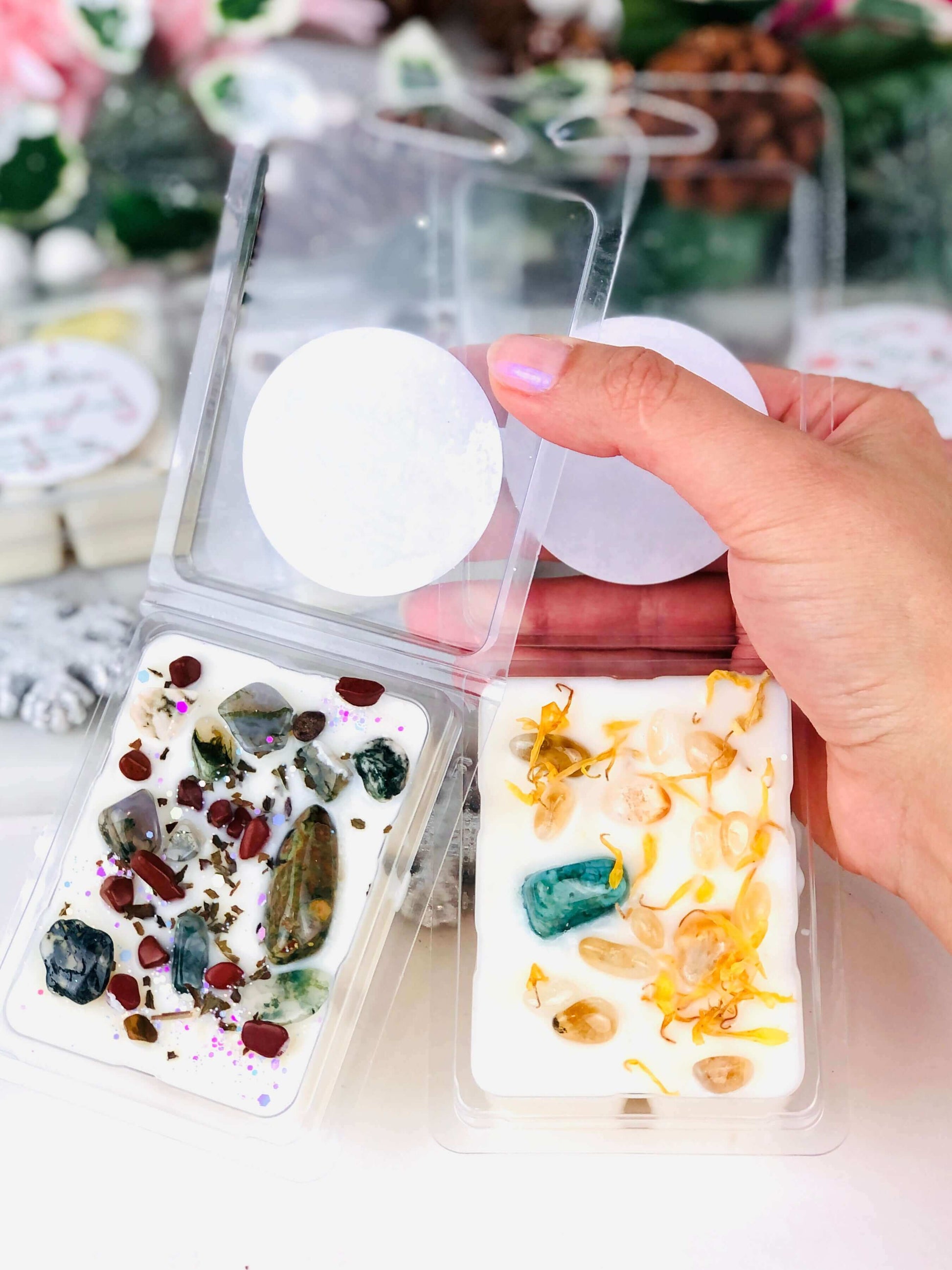 Christmas Crystal infused wax melts
