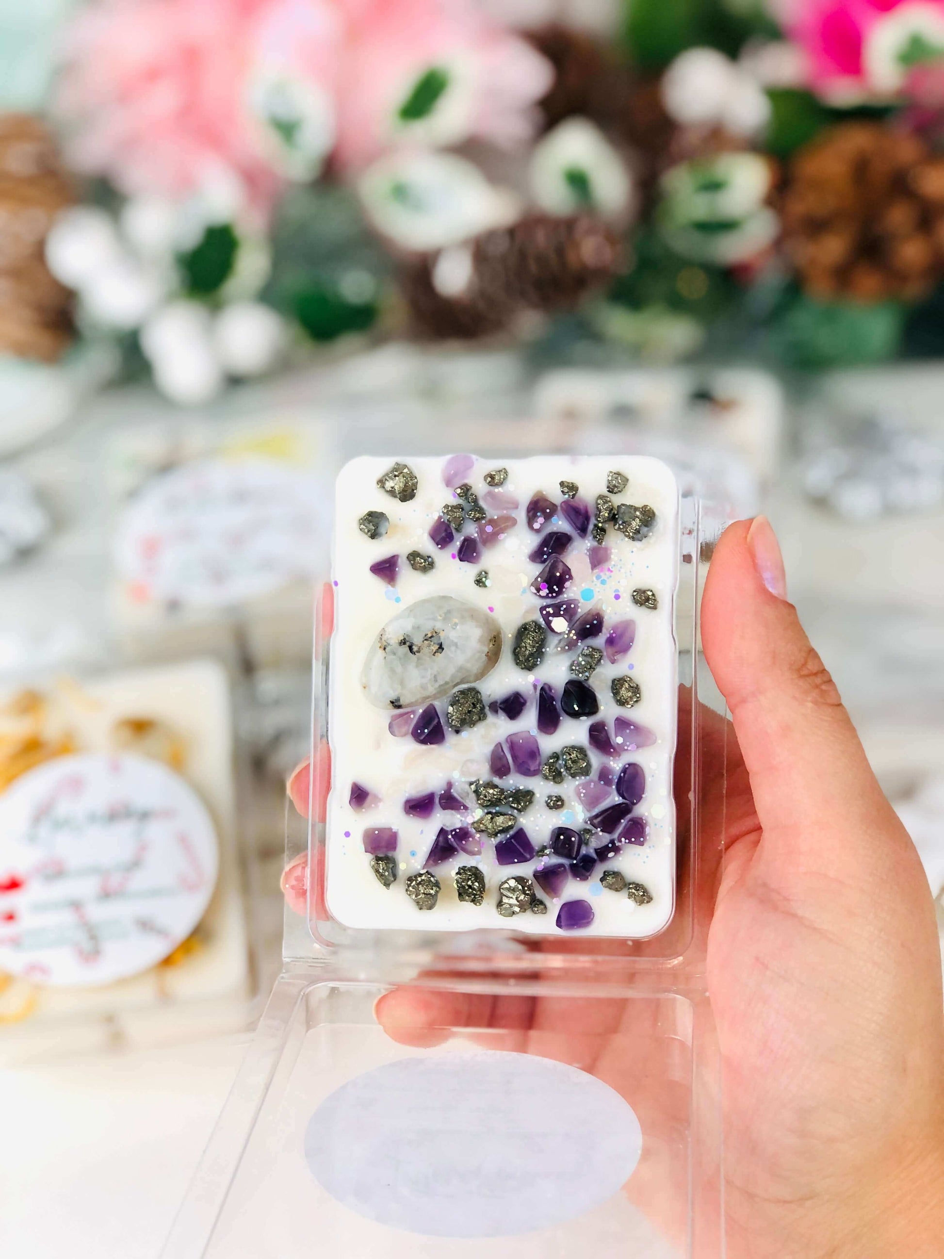 Christmas Crystal infused wax melts