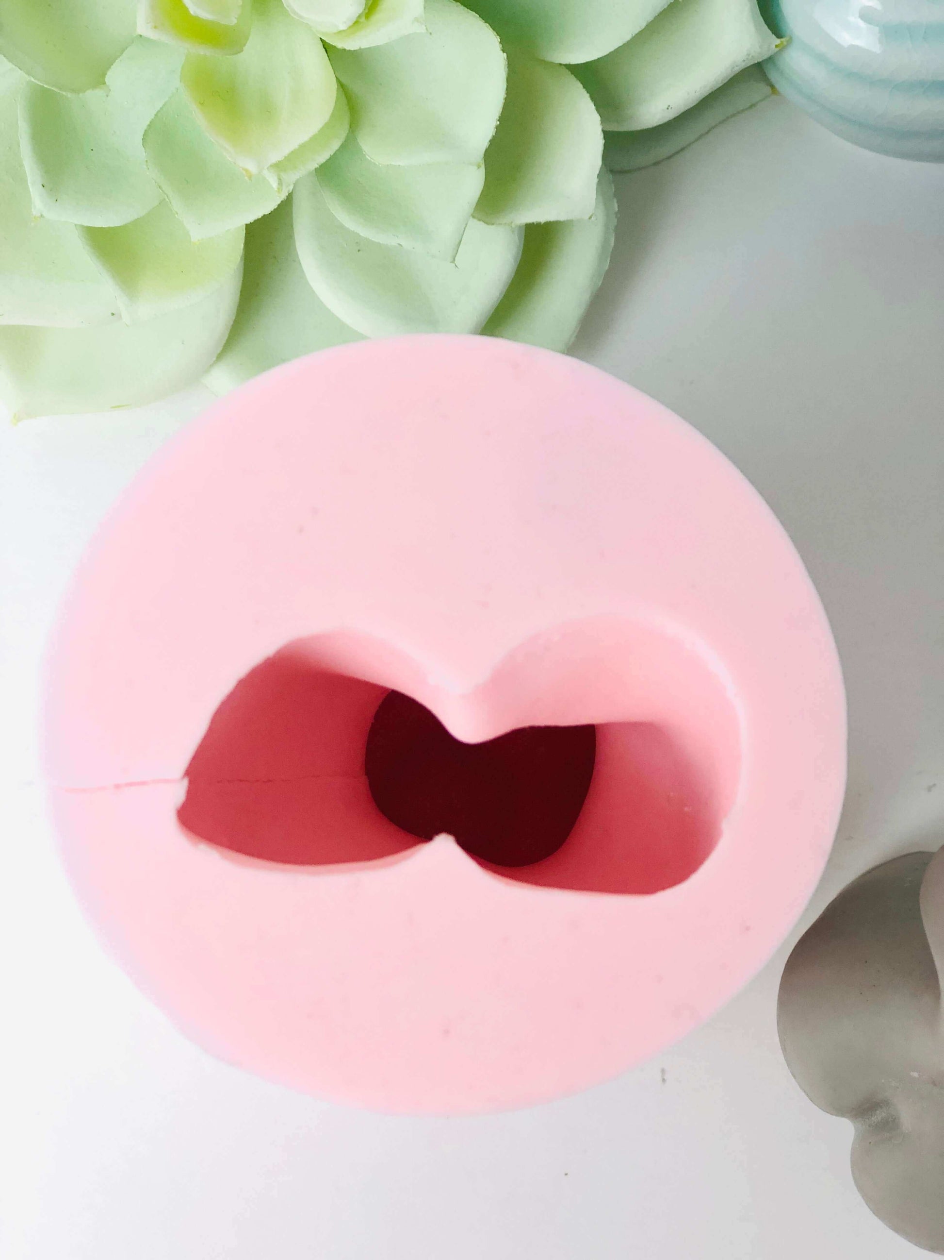 Breast cancer silicone mold , women torso body candle mold , resin mould