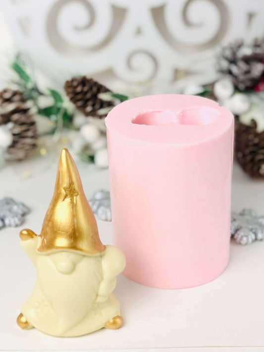 Gnome silicone mold , Resin and candle moulds