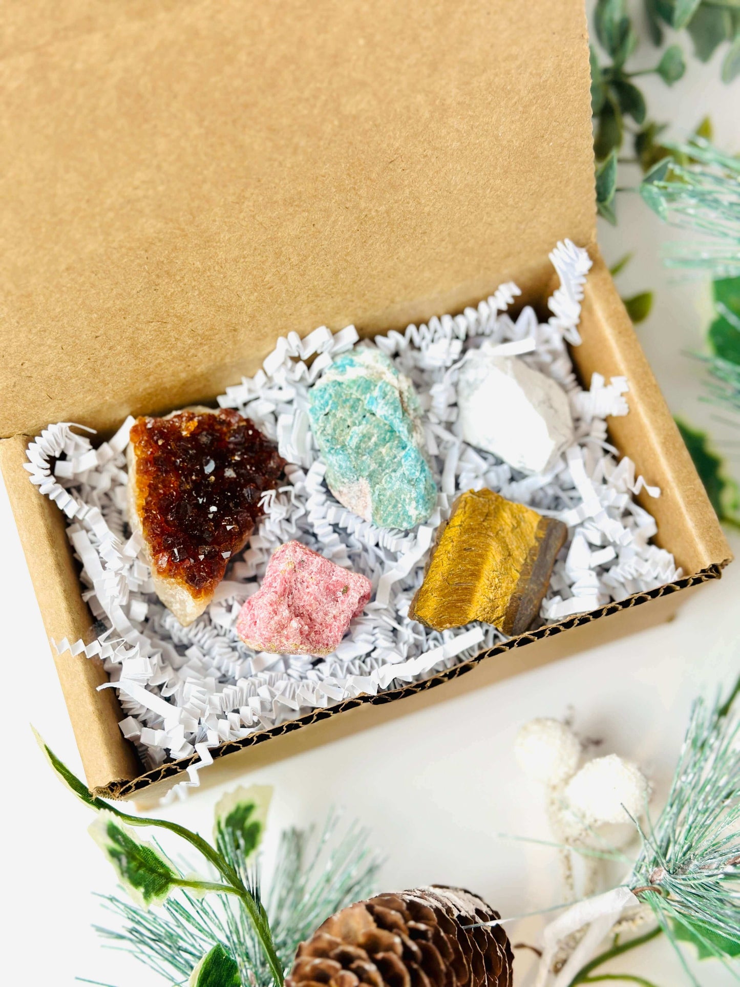Confidence Gift, Raw Crystals Gift Box