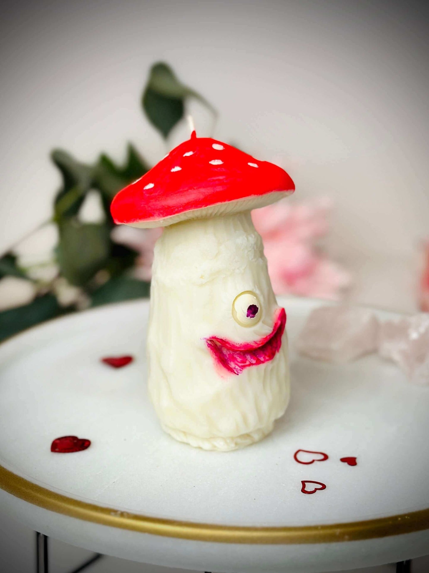 Scary Mushroom silicone mold, candle mold, resin mold