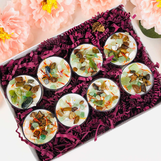 Mental clarity & Focus scented tealights box