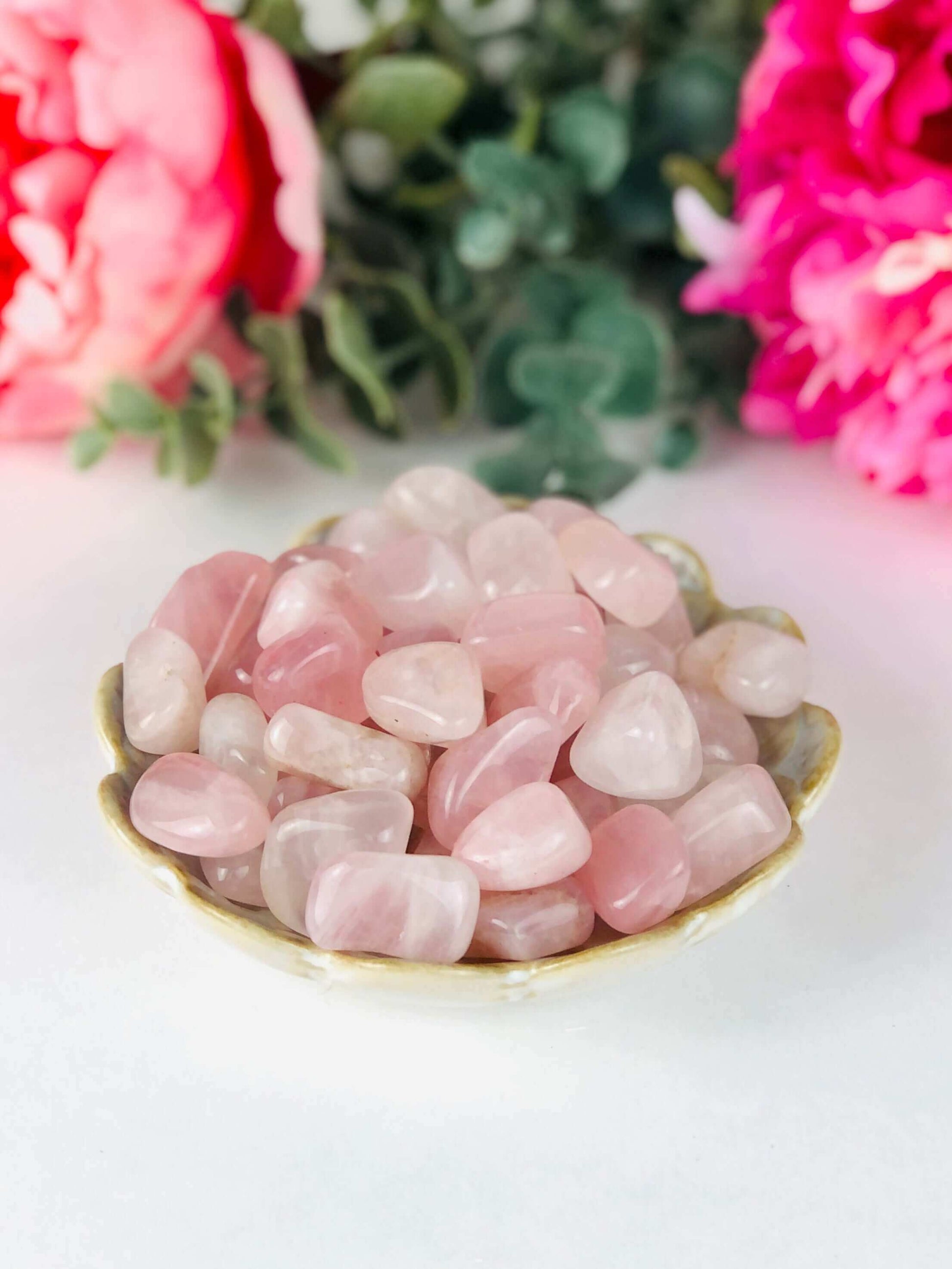 Rose Quartz Tumbled Stones