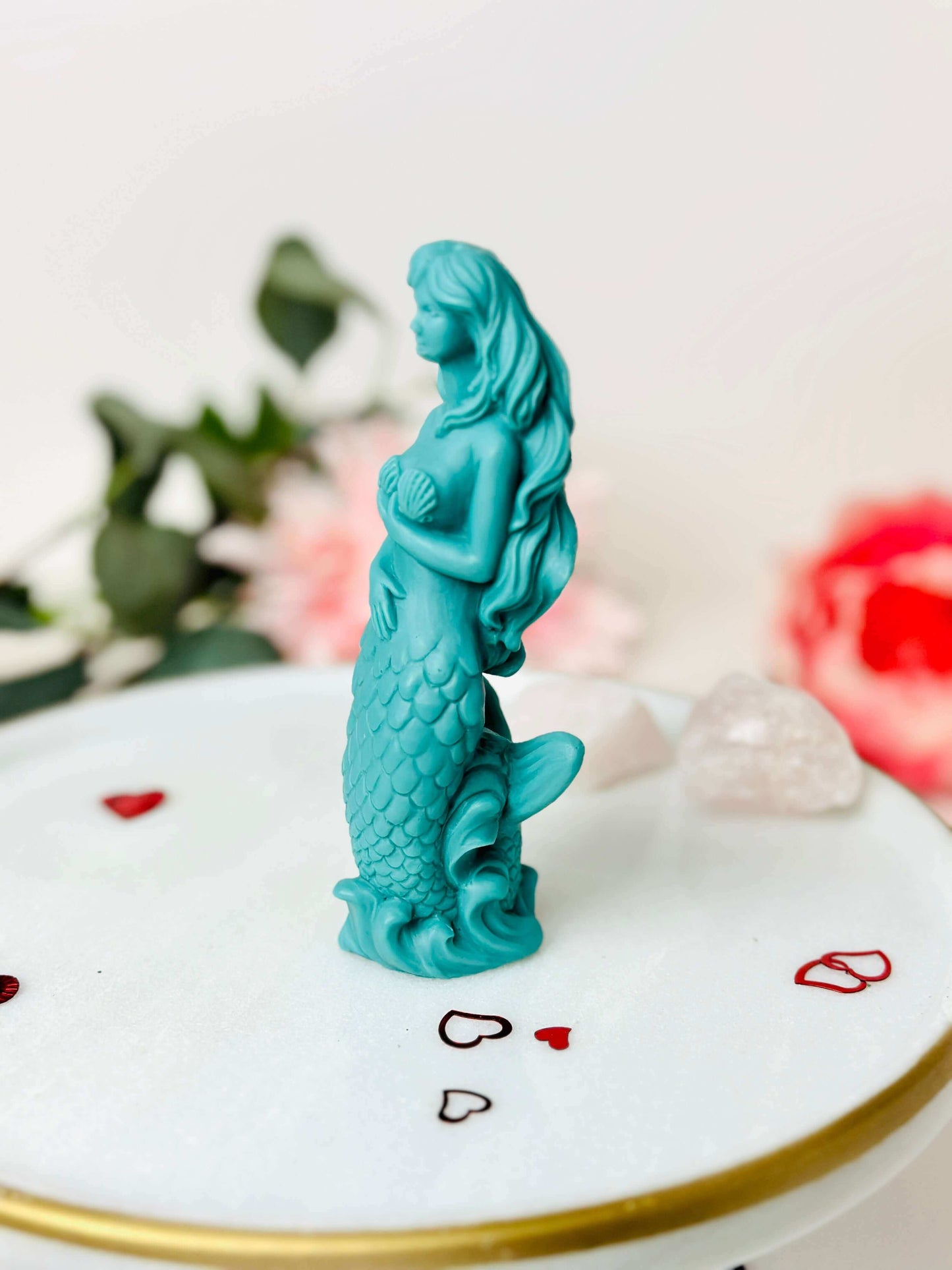 Mermaid silicone mold for candle making
