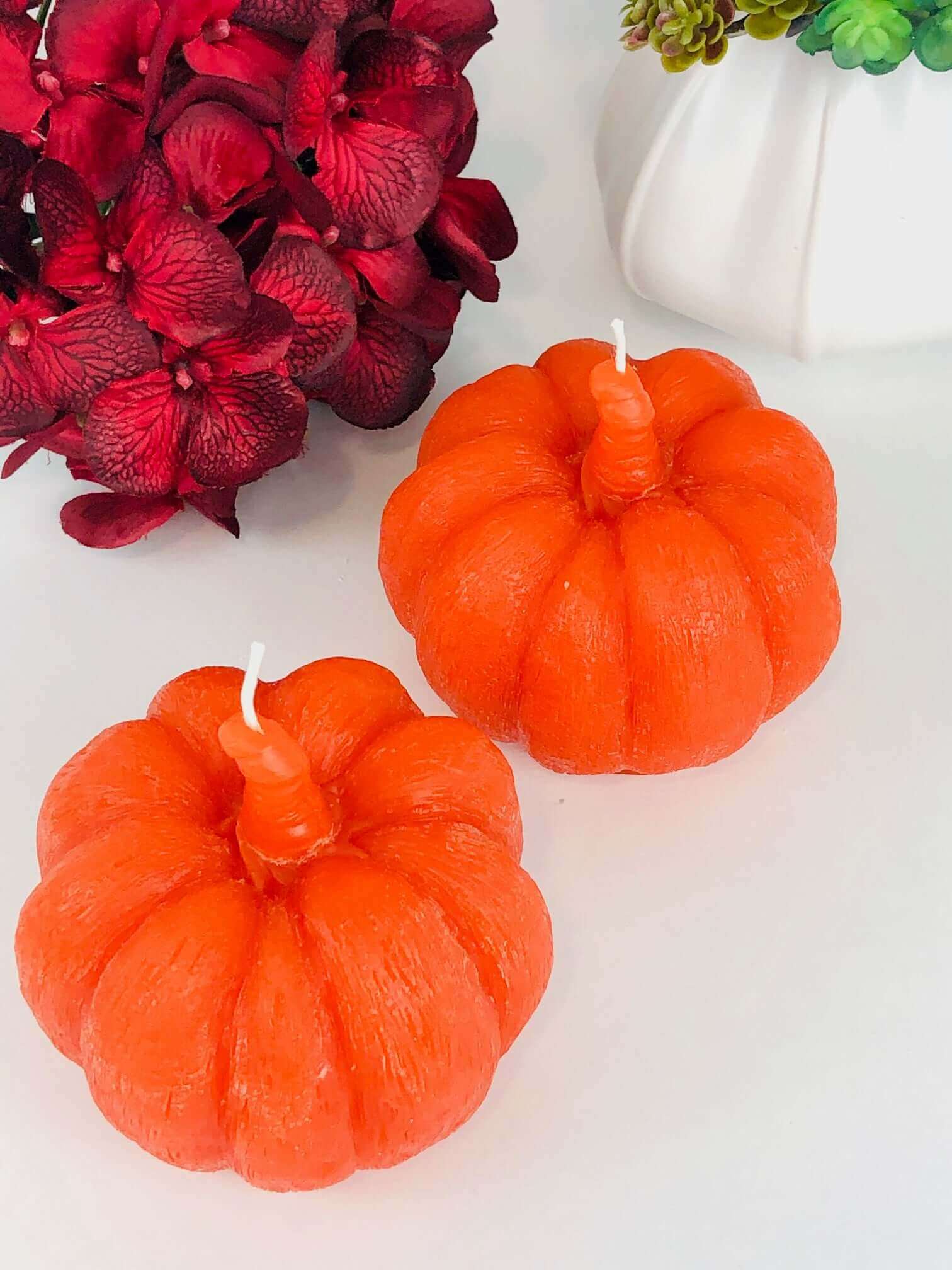 Halloween Pumpkin candle XXL