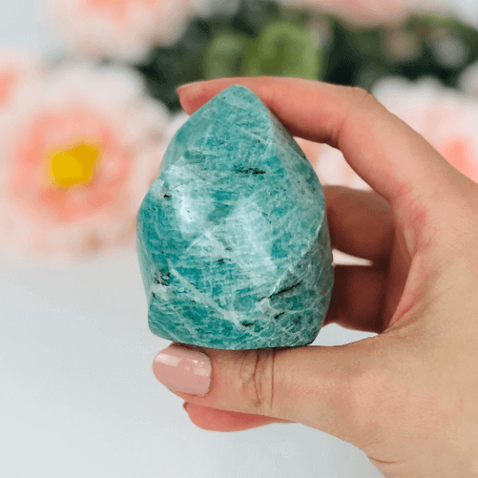 Amazonite Crystal Point