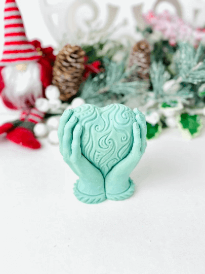 Valentines day heart silicone mold , Candle molds , Silicone mould for resin