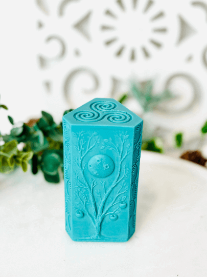 Moon Phase silicone candle mold
