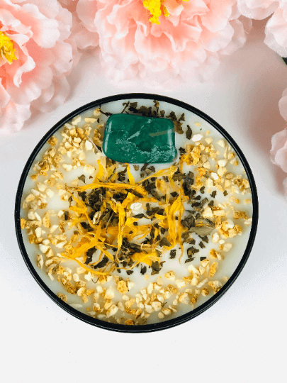Pisces zodiac candle