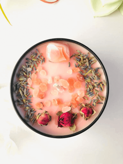 Virgo zodiac candle