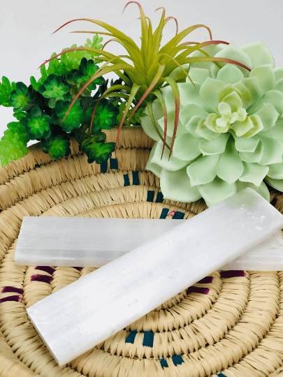 Selenite charging plate 6"