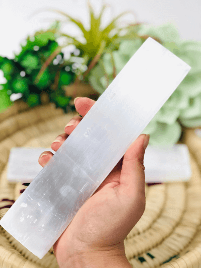Selenite charging plate 6"
