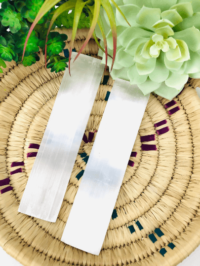 Selenite charging plate 6"