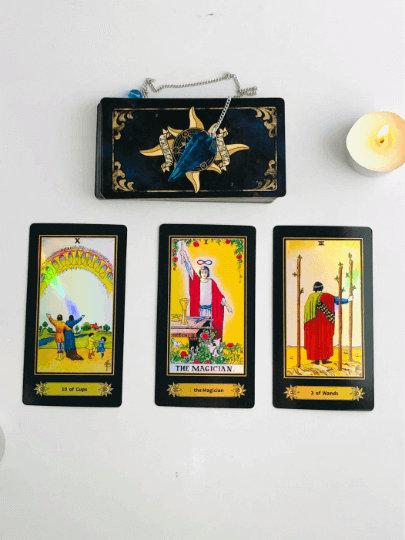 Tarot card deck - holographic tarot cards for A.E. Waite