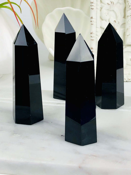 Black Obsidian Tower For Sale