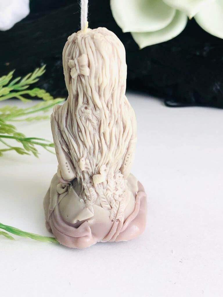 Fertility Candle Wiccan Pregnant Woman