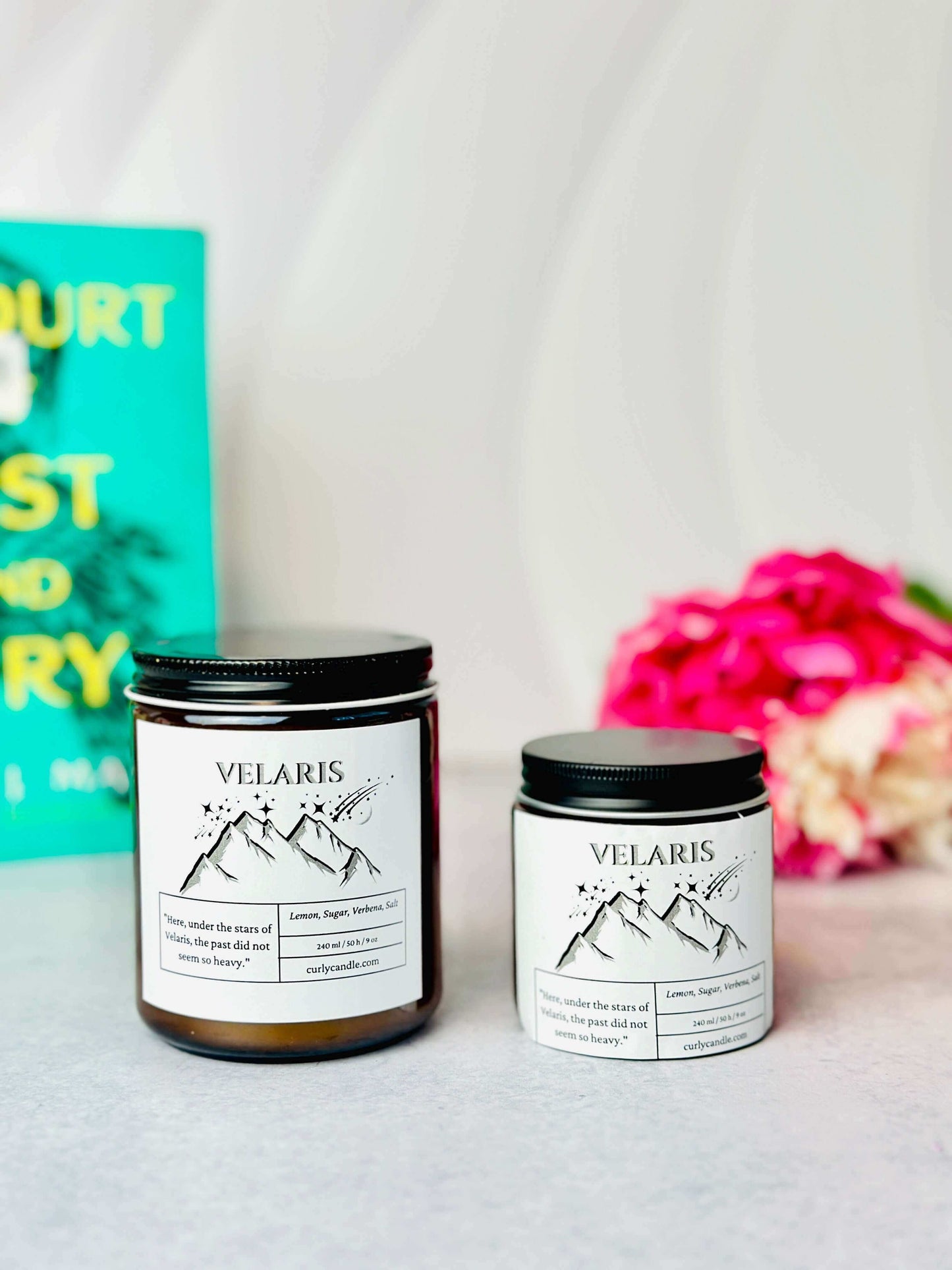 Velaris Bookish Candle - Officially Licensed A Court of Thorns and Roses | ACOTAR candle
