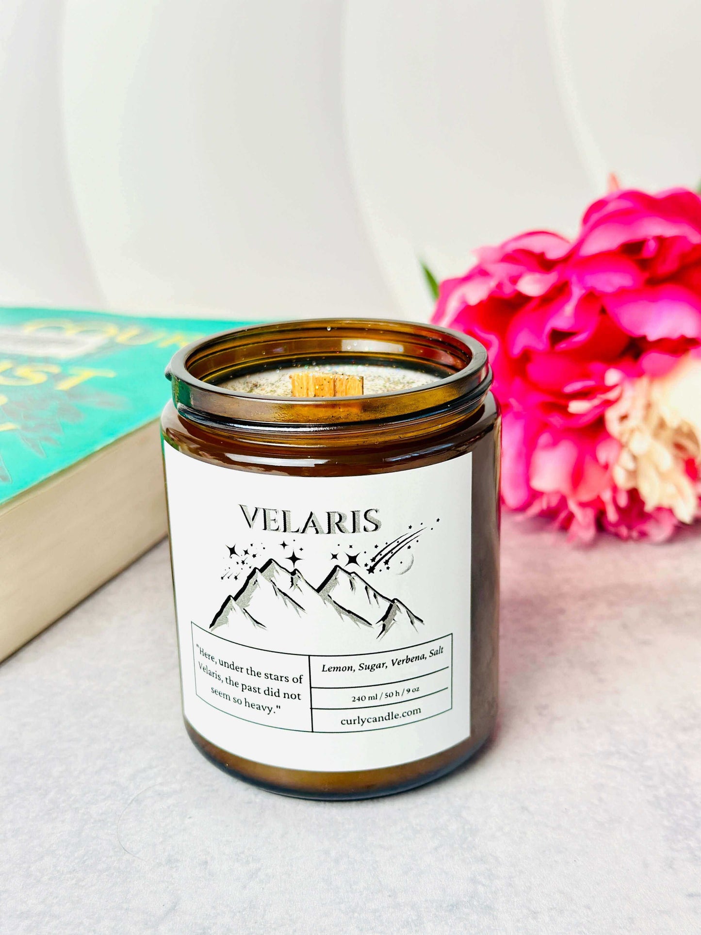 Velaris Bookish Candle - Officially Licensed A Court of Thorns and Roses | ACOTAR candle