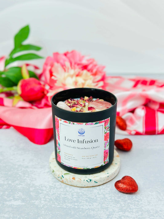 Love Infusion intention soy candle