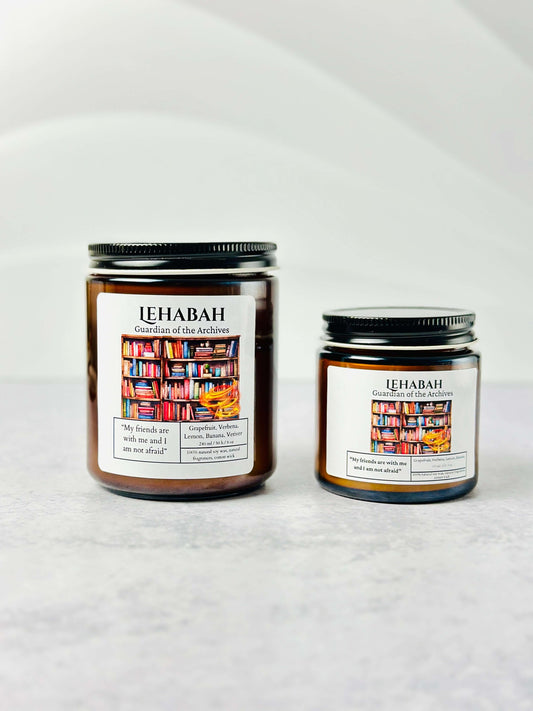 Lehabah Soy Candle- Officially Licensed Crescent City