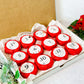 Bookish Candles Advent Calendar 2025 showing 12 red candles in a gift box, perfect for Christmas gifting.