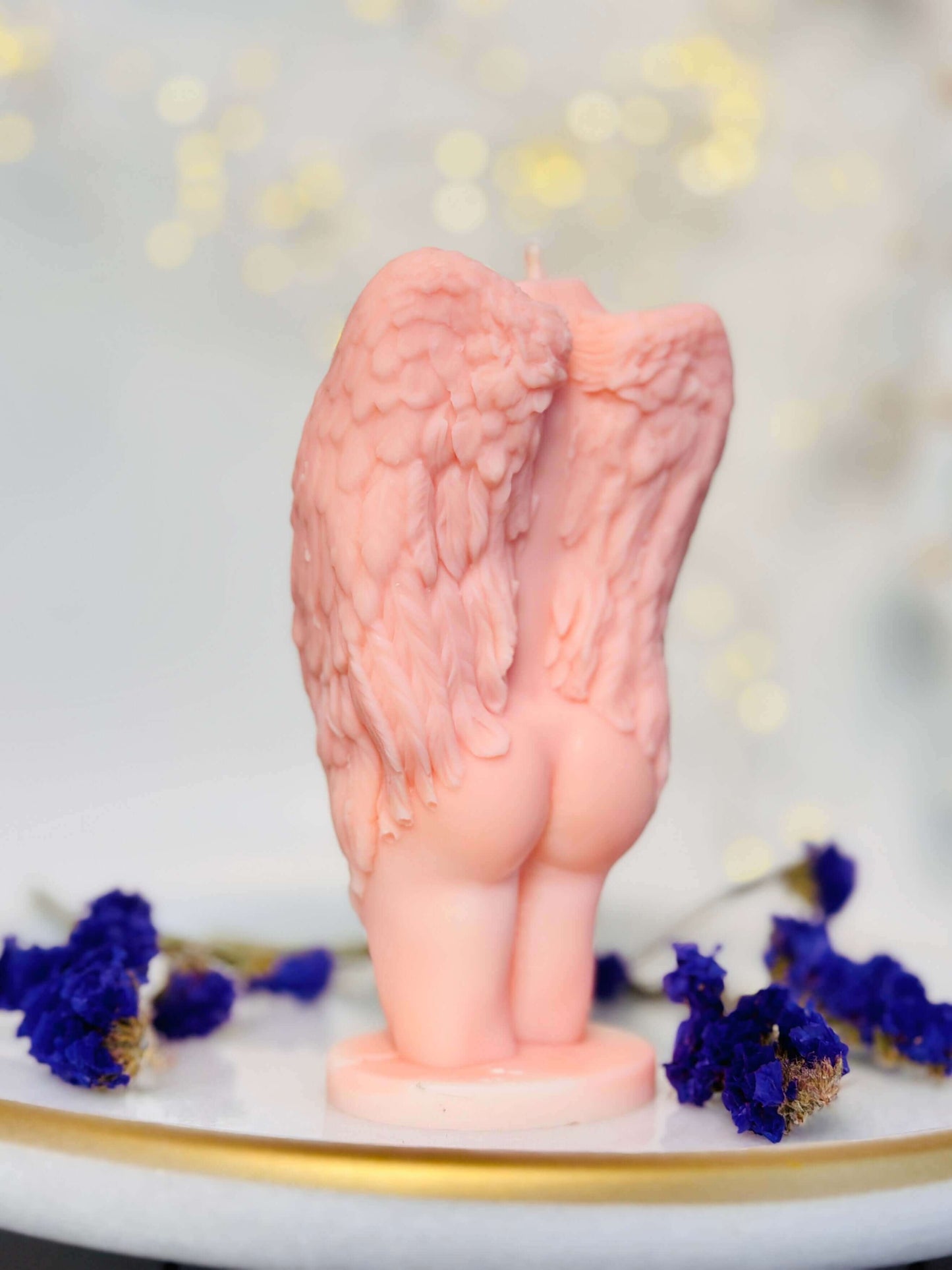 Women figure with wings 3D silicone mold, candle mold