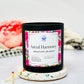 Crystal soy candle with Labradorite  / Astral Harmony manifestation candle