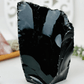 Large Black Obsidian raw chunk 4 lb