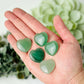 Green Aventurine crystal heart - 25 mm